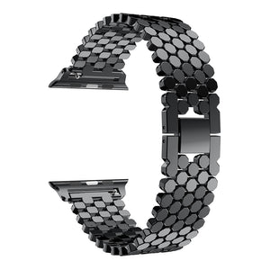 TECHO Link Stainless Steel Strap Band for Apple Watch Series 4 3 2 1