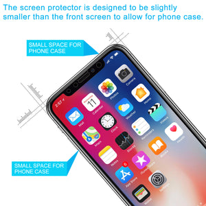 TECHO Privacy Screen Protector for iPhone Xs Max (6.5 inch), Full Coverage Tempered Glass [Case Friendly][Advanced Clarity] Anti-Spy 9H Screen Protectors for Apple iPhone Xs Max (2018)