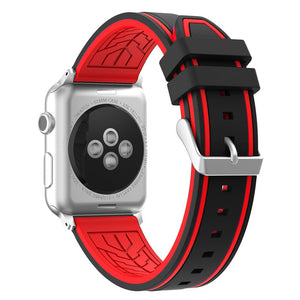 TECHO Soft Silicone Sport Band for Apple Watch Series 4 3 2 1