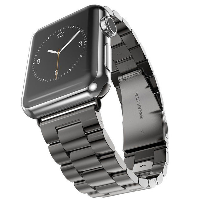 TECHO Stainless Steel Band for Apple Watch 44MM 40MM 42MM 38MM