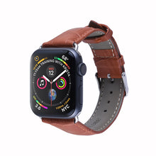 TECHO Leather Band Strap for Apple Watch Series 4 3 2 1