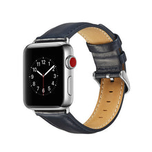 TECHO Genuine Leather Band for Apple Watch Series 4 3 2 1