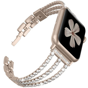 TECHO Bling Band for Apple Watch Series 4 3 2 1