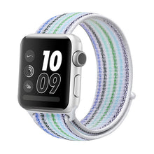 TECHO Sport Loop Breathable Nylon Lightweight Band for Apple Watch Series 4 3 2 1